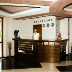 Eagles nest hotel, Bansko, Bulgaria - reception