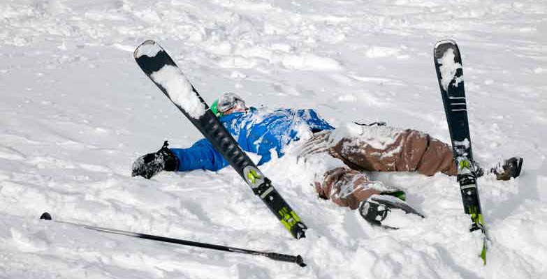 Ski school beginner