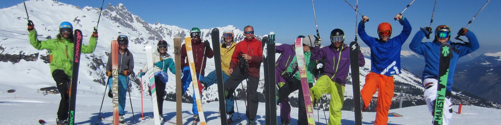 Group ski holiday